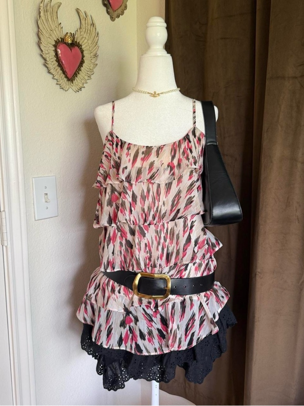 Candie's Multicolor Ruffle Tank Top